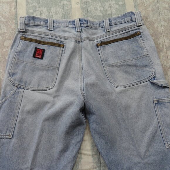 Riggs, Wrangler, Double Front Carpenter Jeans, 38 x 30 - Picture 6 of 13